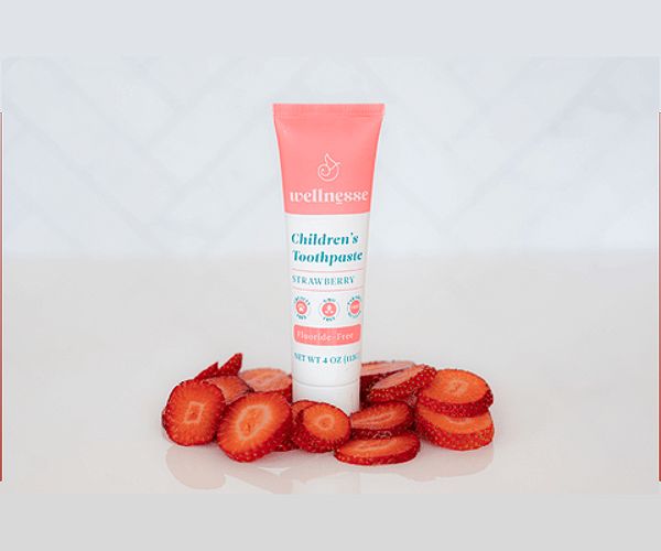 Children's Strawberry Toothpaste - Wellnesse