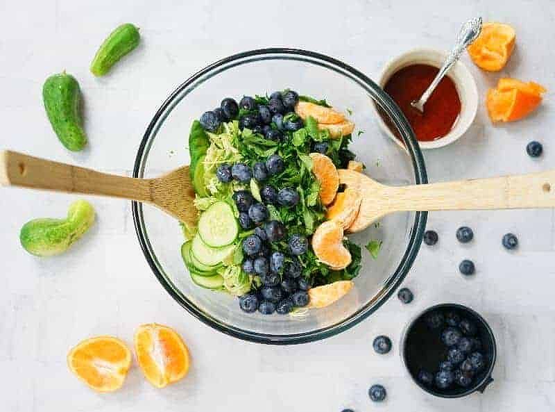 Kale Blueberry Salad AIP