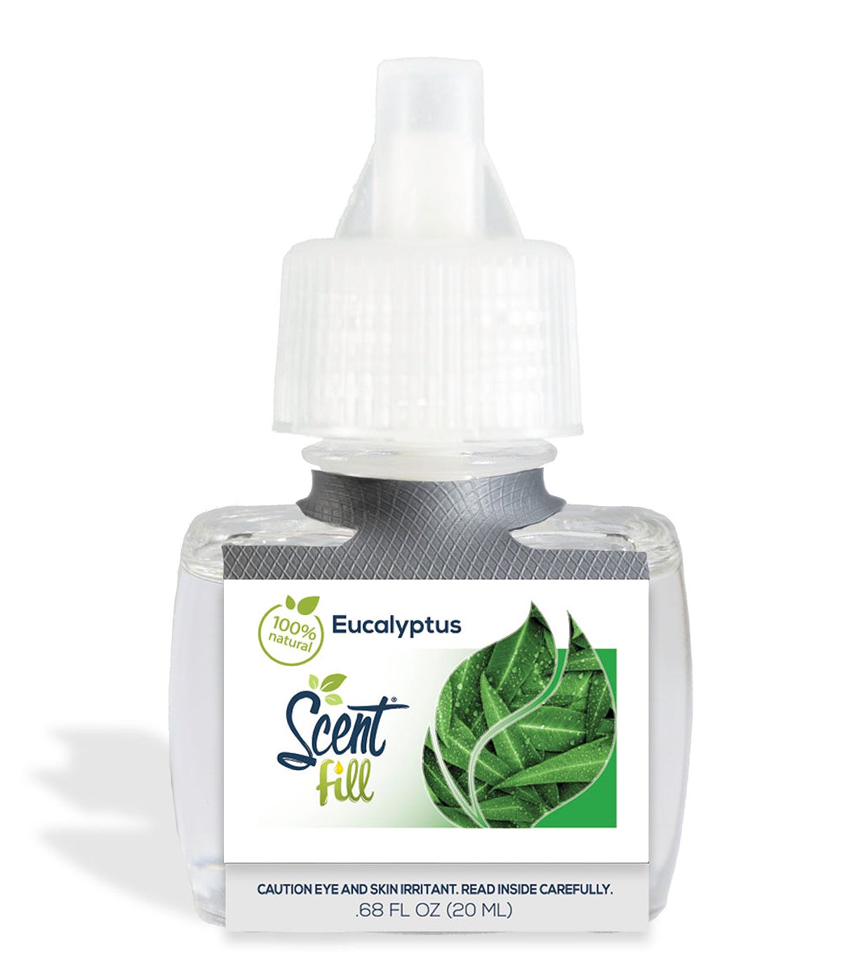 Natural eucalyptus plug-in refill fits Glade, Air Wick, and more.