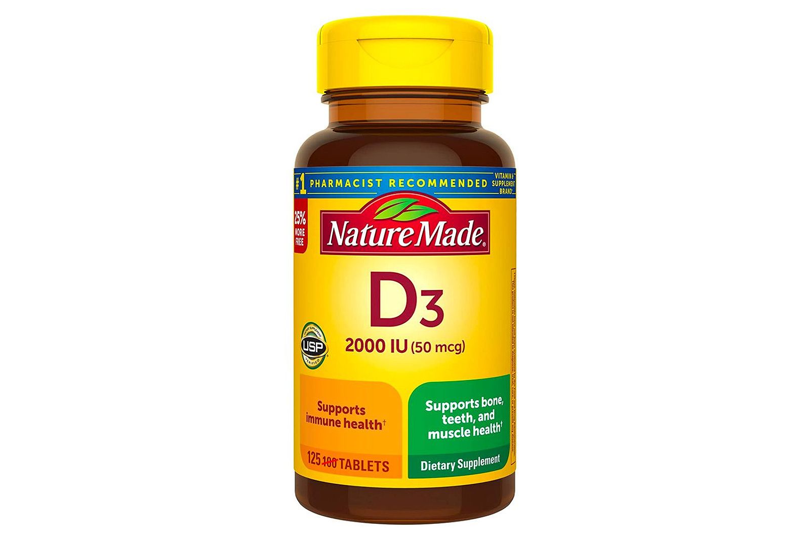 Nature Made Vitamin D3 2000 IU